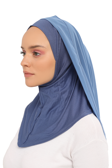 Hazır Lüks Pratik Hijablı  Şifon Şal