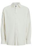 Jack & Jones Originals Jorparos Pamuklu Oversize Uzun Kollu Erkek Gömlek 12271106 KREM