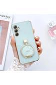 Pengraph Design For İdea Parfüm Şişesi Görünümlü Simli Universal Tip Telefon Standı