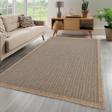 Avanos Modern Sisal Jüt Toz Vermez Balkon Bahçe Mutfak Dokuma Halı Kilim