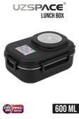 Uzspace 600 ML Çorba Kaseli-Çelik Kaşık Çatallı Paslanmaz Çelik Bento Lunch Box Yeni Nesil Sefer Tası-FFLBOX8021600