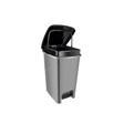 Omnipazar SRL-3029 Slim Pedallı Plastik Çöp Kovası İç Kovalı 25 lt