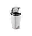 Omnipazar SRL-3029 Slim Pedallı Plastik Çöp Kovası İç Kovalı 25 lt