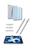 iPad A16 11. ve 10. Nesil ile Uyumlu A3355 A2757 Premium 3’lü Tablet Aksesuar Seti