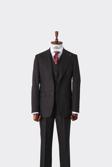 Modern Slim Fit Yelekli Takım Elbise-KAW1009S