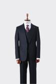 Viskon Karışımlı Slim Fit Yelekli Erkek Takım Elbise - Şık ve Rahat-KAW1024S