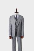 Şık ve Rahat Yelekli Erkek Takım Elbise - Slim Fit Dört Mevsim Kullanılabilir-KAW1038S