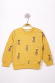 Toontoy Erkek Çocuk Köpek Baskılı Sweatshirt