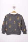 Toontoy Erkek Çocuk Köpek Baskılı Sweatshirt