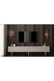 Enwood CAPELLA  Mdf 6 Kapaklı Ahşap Ayaklı (120 CM X 2 ADET) 240 Cm Tv Ünitesi