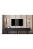 Enwood CAPELLA  Mdf 6 Kapaklı Duvara Monte (120 CM X 2 ADET) 240 Cm Tv Ünitesi