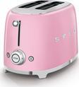 Smeg TSF01PKEU Retro Pembe 2X2 Slot Ekmek Kızartma Makinesi