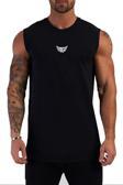 Ghassy Co. Erkek Nem Emici Hızlı Kuruma Atletik Teknik Performans Sporcu Sıfır Kol T-shirt