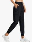 Kadın Quich Dry Hiking Athletic Joggers Doğa Yürüyüşü Günlük Pantolon 