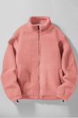 Ghassy Co. Erkek Alaska Regular Peluş Sherpa Kışlık  Tam Fermuarlı Polar Sweatshirt