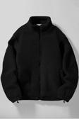 Ghassy Co. Erkek Alaska Regular Peluş Sherpa Kışlık  Tam Fermuarlı Polar Sweatshirt