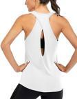 Ghassy Co. Kadın Cross Running Çapraz Sırtı Açık Antrenman Yoga Spor Atlet Tank Tops 1782