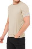 Ghassy Co. Erkek Nem Emici Hızlı Kuruma Atletik Teknik Performans T-shirt