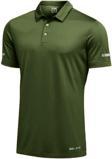 Ghassy Co. Erkek Dry Fit Hızlı Kuruma Nem Emici Teknik Performans Golf Polo Yaka Spor T-shirt