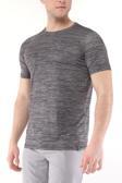 Ghassy Co. Erkek Nem Emici Aktif Gym Fitness Koşu Performans Outdoor Tshirt