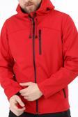 Ghassy Co.Erkek İçi Polarlı Su ve Rüzgar Geçirmez Softshell Spor Mont