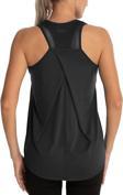 Ghassy Co. Kadın Cross Üst Sırt File Detaylı Antrenman Yoga Spor Atlet Tank Tops 1783