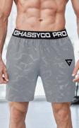 Ghassy Co. Erkek Runnig Pro Elastik Bel Nefes Alabilen Koşu Fitness Spor Şortu