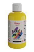 Red Rose Sarı Akrilik Boya 250Gr Sanatsal, Dekoratif, Hobi Amaçlı, Canlı Renkler