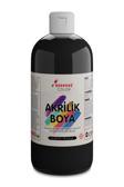 Red Rose Siyah Akrilik Boya 500 Gr Sanatsal, Dekoratif, Hobi Amaçlı, Canlı Renkler