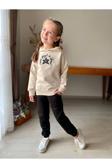 Lav Mer Kids Kız Çocuk Yıldız Detaylı Alt Ust Takım.