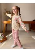 Lav Mer Kids Kız Çocuk Kalp Baskılı 2'Li Takım. Pamuklu Mükemmel Kalite