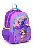 Coral High Mor Pembe Unicorn Kız Çocuk İlkokul Okul Sırt Çantası