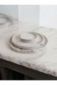Trust Stone Marble Mermer Desenli Dekoratif Beton Büyük Boy Organizer 3 Lü Tepsi Seti