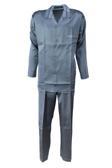 Oppland Erkek Şık Klasik Model Pijama Takımı Premium Saten Kumaş Murcia Model Cepli Tam Kalıp