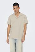 Only & Sons Onskian Streç Pamuklu Regular Fit Erkek Polo Yaka T Shirt 22032818 TAŞ