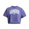Kadın T-Shirt Ua Hw Scrıpted Wm Crop Ss 1383050-561