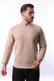 Rugatchi Şardonlu 3 İplik Bisiklet Yaka Sweatshirt