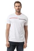 Rugatchi Baskılı Bisiklet Yaka T-Shirt