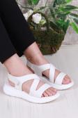 Fort 35375 Diva Comfort Rahat Çapraz Kuşaklı Çırtlı Kadın Sandalet