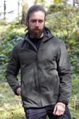 Fiyort FY 350 Flam2 Softshell Mont Su ve Rüzgar Geçirmez Outdoor Günlük Erkek Kapüşonlu Mont