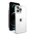 Apple iPhone 12 Pro Max Kılıf Kamera Korumalı Renkli Çerçeveli Zore Garaj Kapak