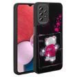 Galaxy A13 4G Kılıf Parlayan Kabartmalı İkonik Figürlü Zore Amas Silikon Kapak