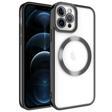 Apple iPhone 11 Pro Max Kılıf M-safe Wireless Şarj Özellikli Zore Setro Silikon