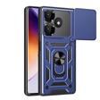 Xiaomi Redmi 13 4G Kılıf Magnetik Standlı Kamera Korumalı Zore Sürgülü Vega Kapak
