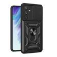 Galaxy A54 Kılıf Magnetik Standlı Kamera Korumalı Zore Sürgülü Vega Kapak
