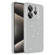 Xiaomi Redmi Note 14 5G Kılıf Kamera Korumalı Simli Lüks Zore Koton Kapak