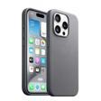 Apple iPhone 15 Pro Kılıf Zore M-safe Şarj Özellikli Mikro Fiber Optimal Kapak