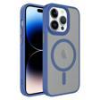 Apple iPhone 13 Pro Kılıf Mat Arka Yüzey Wireless Şarj Özellikli Zore Flet M-safe Kapak