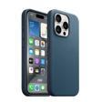 Apple iPhone 15 Pro Kılıf Zore M-safe Şarj Özellikli Mikro Fiber Optimal Kapak
