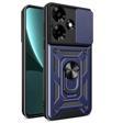 İnfinix Hot 30 Kılıf Magnetik Standlı Kamera Korumalı Zore Sürgülü Vega Kapak